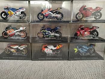 ディアゴスティーニ　チャンピオンバイク　ミニチュア　22体セット＋おまけ Amazon.co.jp: デアゴスティーニ イクソ チャンピオン・バイク